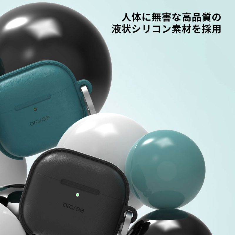 قیمت و خرید قاب چرمی هندزفری آراری مدل Pops مناسب AirPods 4